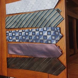 Lot of 5 silk ties